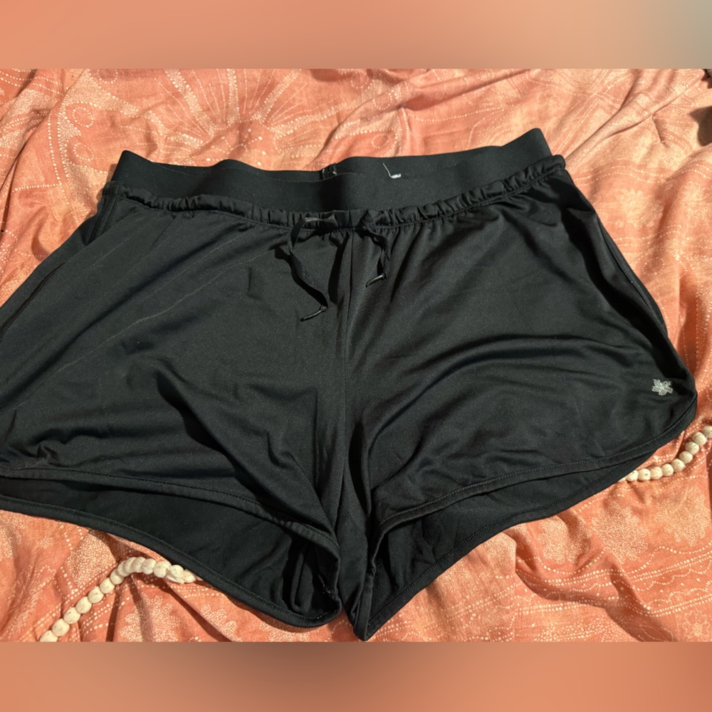 Women's Black Athletic Shorts